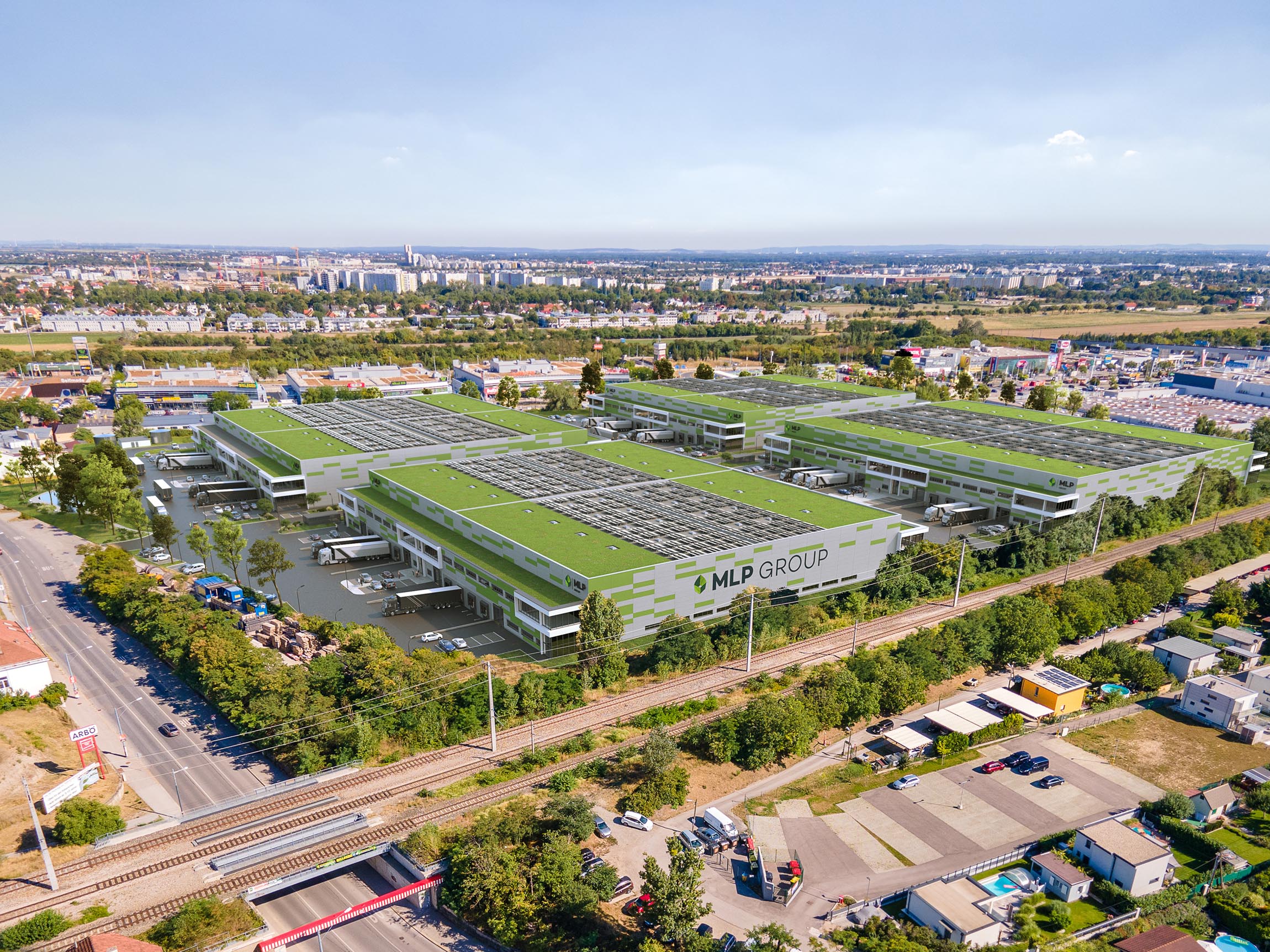 MLP Group begrüßt ersten Mieter im Business Park Wien