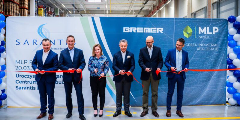Sarantis Polska eröffnet neues Distributionszentrum im MLP Pruszków II