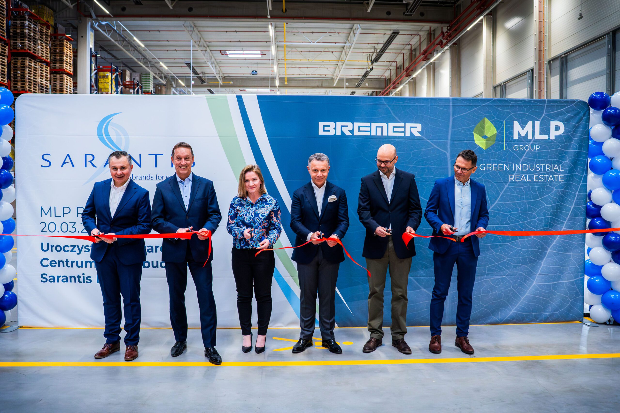Sarantis Polska eröffnet neues Distributionszentrum im MLP Pruszków II